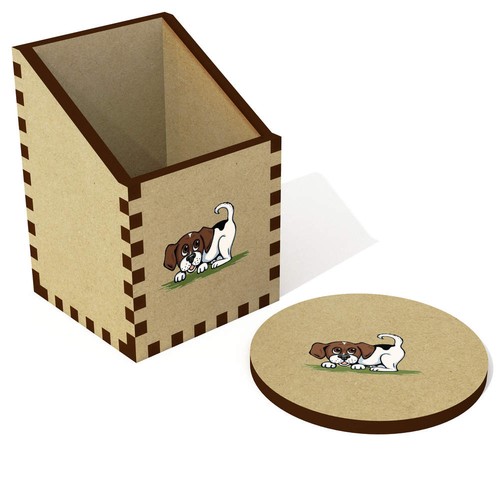 Playful pup desk tidy - pup',