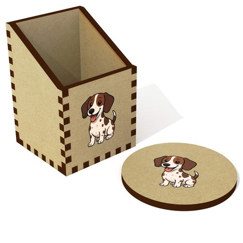Jack russell desk tidy - tidy, /